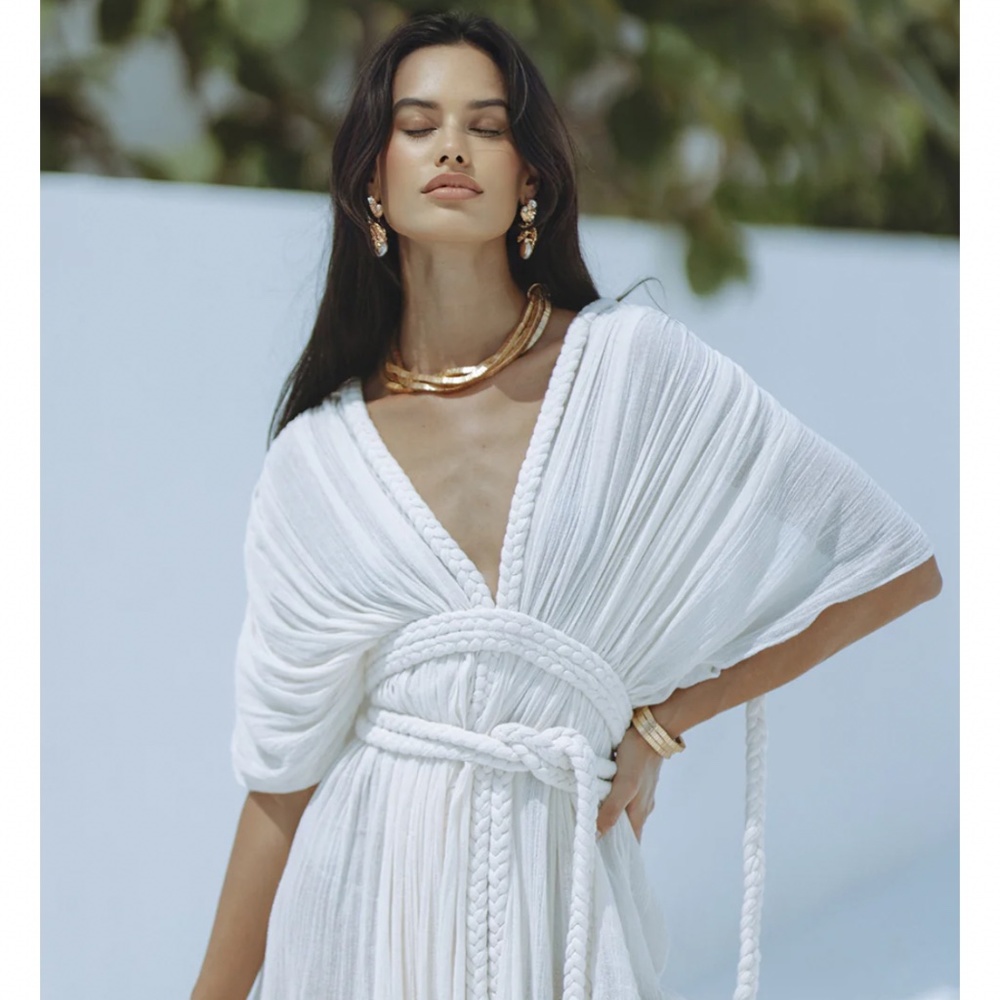 Gorgeous Brand New Chic Le Frique Beach Dress O/S
